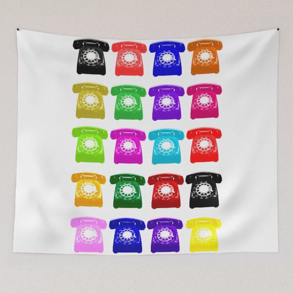 Item preview, Vintage retro rotary dial phones multiple colors designed and sold by E-W-D.