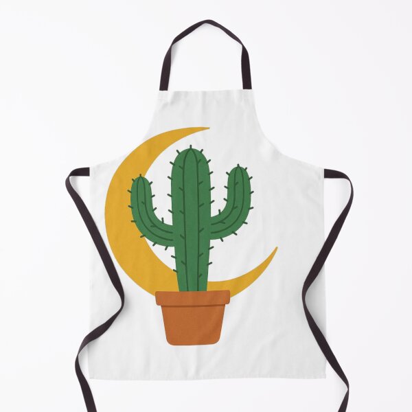Item preview, Cactus and Crescent Moon Celestial Design designed and sold by The-SilentPlace.