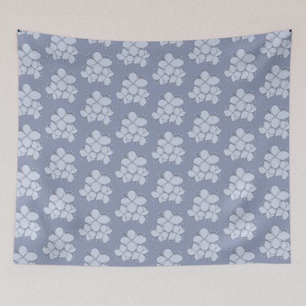 Item preview, Delicate Periwinkle Blossom On Dusty Lavender designed and sold by ​Jyoti Digital Artist.