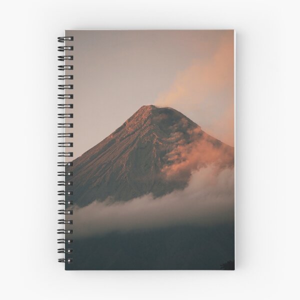 Item preview, Moody Volcano Sunset Majestic Nature Photography Aesthetic Poster designed and sold by Manga moshi .