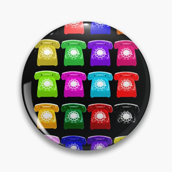 Item preview, Vintage retro rotary dial phones multiple colors designed and sold by E-W-D.