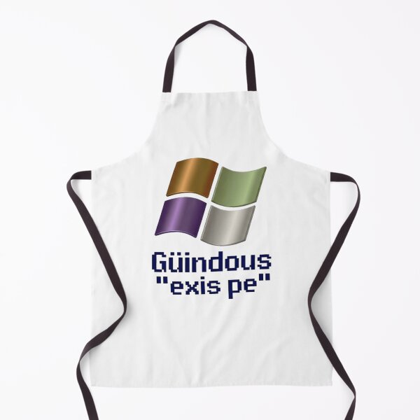 Item preview, Güindous exis pe - Retro Meme designed and sold by Ctrl+Alt+Store.