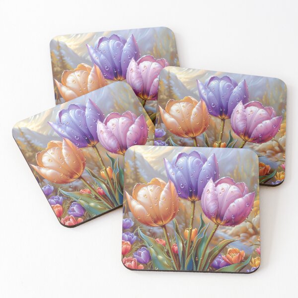 Item preview, Tulip Flowers Botanical Art designed and sold by MargaretWiktor.