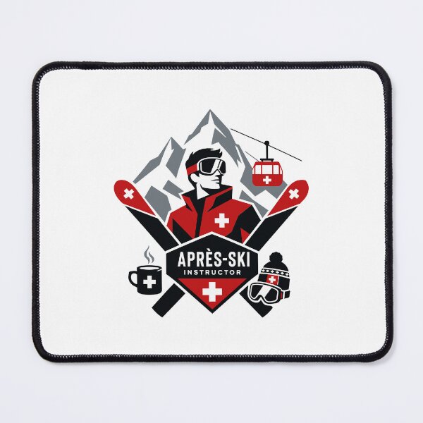 Item preview, Swiss Après-Ski Instructor Ski Party designed and sold by AntiqueImages.