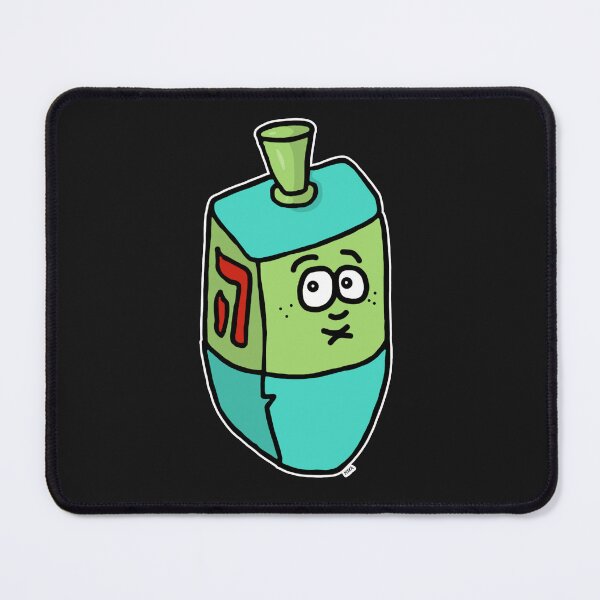 Item preview, Cute Spinning Dreidel Sticker | Funny Hanukkah Game Cartoon designed and sold by MyxaART.
