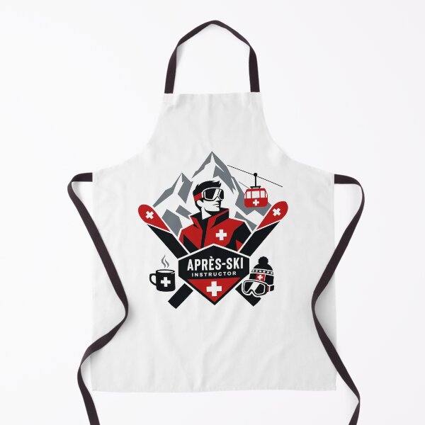 Item preview, Swiss Après-Ski Instructor Ski Party designed and sold by AntiqueImages.