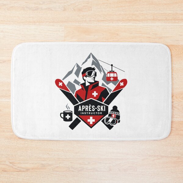 Item preview, Swiss Après-Ski Instructor Ski Party designed and sold by AntiqueImages.