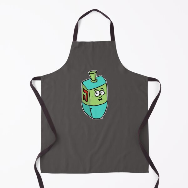 Item preview, Cute Spinning Dreidel Sticker | Funny Hanukkah Game Cartoon designed and sold by MyxaART.