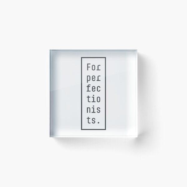 Item preview, For Perfectionists Broken Alignment Layout Art designed and sold by drTerrens.