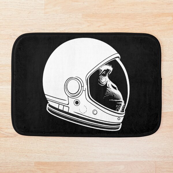 Aperçu de l'œuvre Singe de l'espace Astronaute créée et vendue par LagomCreative.