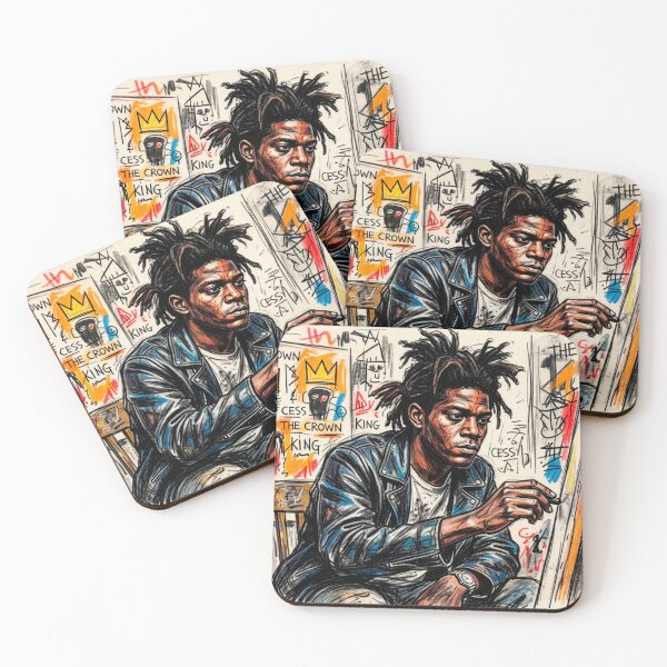 Item preview, Street Art Master Study - Basquiat (SAMO) designed and sold by Asterisk-a.