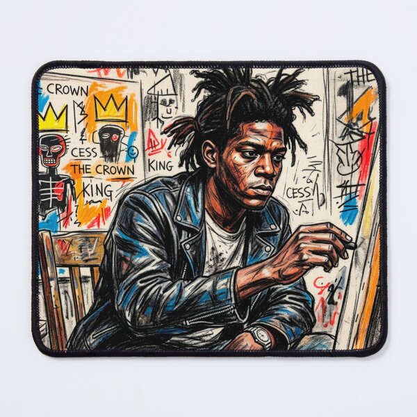 Item preview, Street Art Master Study - Basquiat (SAMO) designed and sold by Asterisk-a.