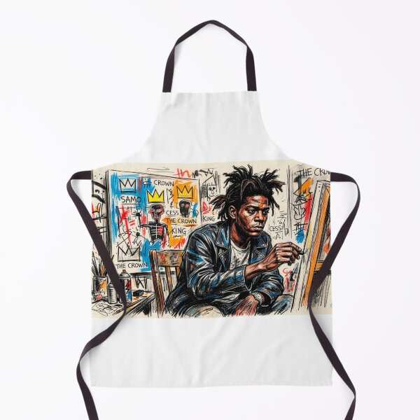 Item preview, Street Art Master Study - Basquiat (SAMO) designed and sold by Asterisk-a.