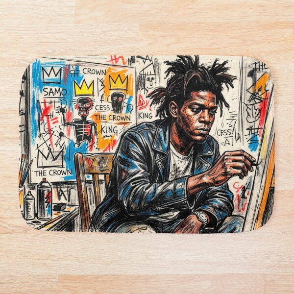 Artikelvorschau, Street Art Masterstudie - Basquiat (SAMO) entworfen und verkauft von Asterisk-a.