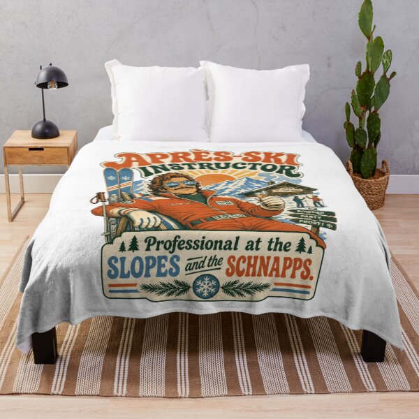 Item preview, Retro Apres Ski Instructor Slopes Schnapps Legend designed and sold by AntiqueImages.