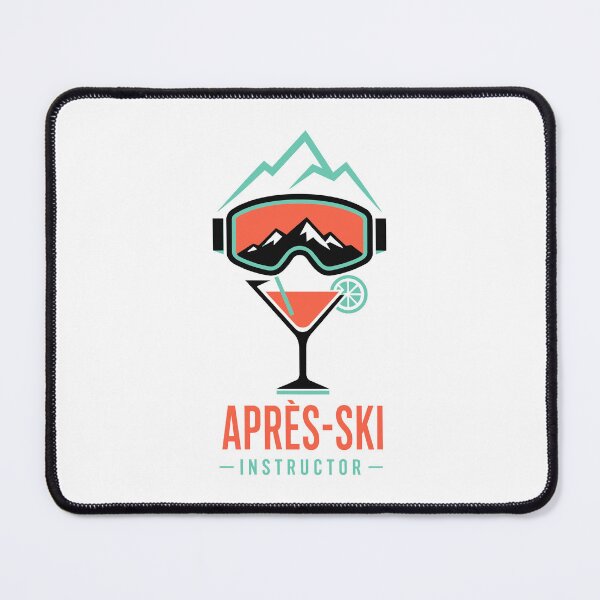 Item preview, Après Ski Instructor Mountain Goggles Cocktail designed and sold by AntiqueImages.