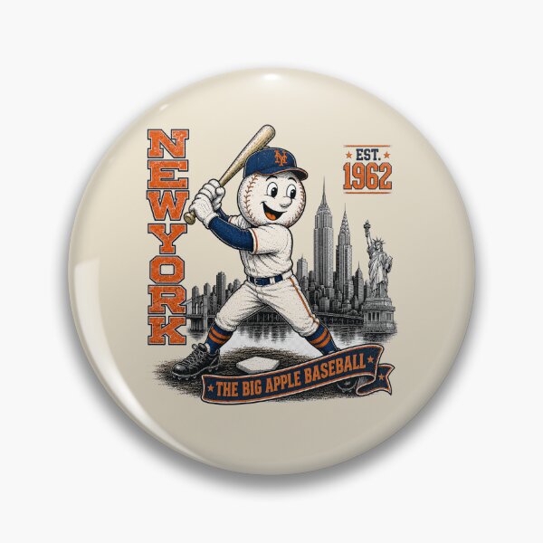 Item preview, New York Baseball Vintage Mascot Shirt | Big Apple Baseball | Retro NYC Baseball Tee 1962, Stadium Skyline | Transparent PNG designed and sold by GhostDawgs.