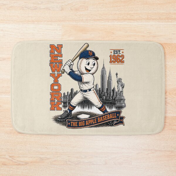 Item preview, New York Baseball Vintage Mascot Shirt | Big Apple Baseball | Retro NYC Baseball Tee 1962, Stadium Skyline | Transparent PNG designed and sold by GhostDawgs.