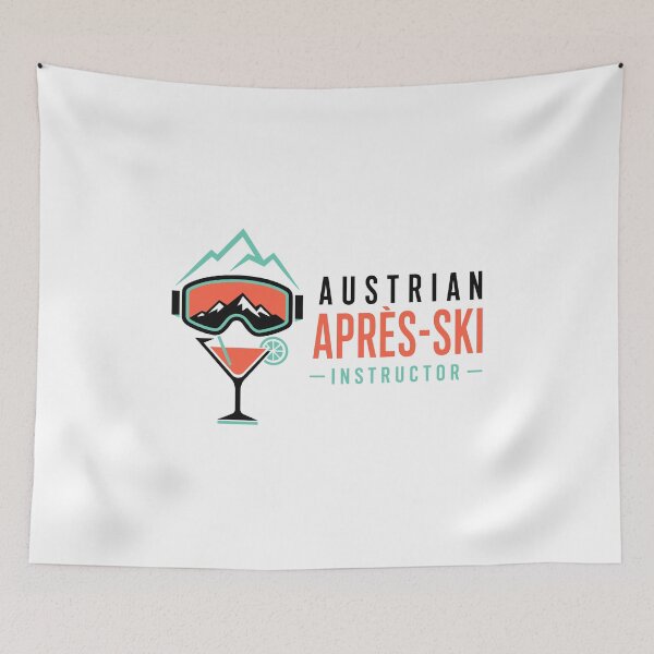 Item preview, Austrian Après-Ski Instructor Winter Sport designed and sold by AntiqueImages.