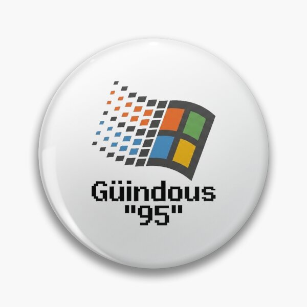 Item preview, Güindous 95 - Retro Meme designed and sold by Ctrl+Alt+Store.