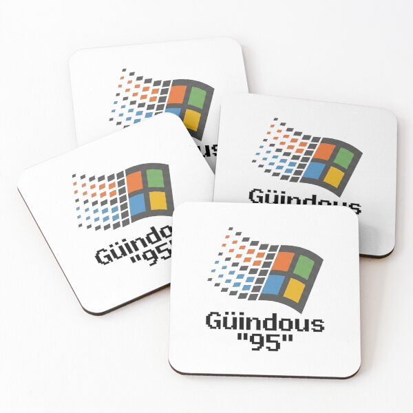 Item preview, Güindous 95 - Retro Meme designed and sold by Ctrl+Alt+Store.