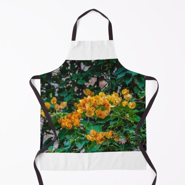 Item preview, Yellow Bougainvillea Vine With Vibrant Flowers and Lush Green Foliage Climbing Wall designed and sold by Nmallia.
