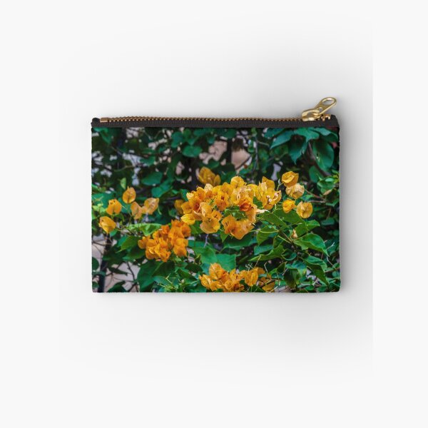 Item preview, Yellow Bougainvillea Vine With Vibrant Flowers and Lush Green Foliage Climbing Wall designed and sold by Nmallia.