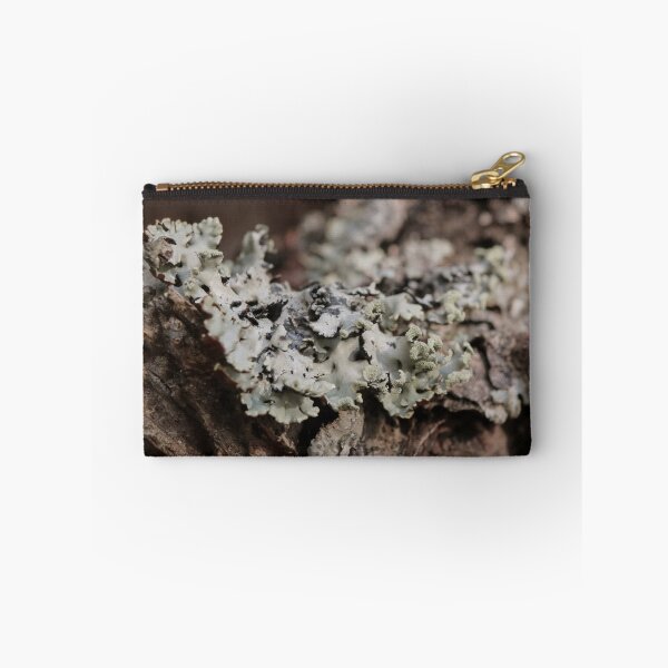 Item preview, Rustic Forest Lichen on Tree Bark Macro Photography designed and sold by vikko-art.