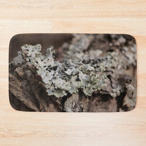 Item preview, Rustic Forest Lichen on Tree Bark Macro Photography designed and sold by vikko-art.