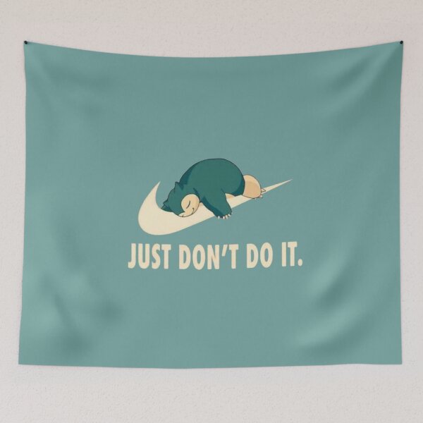 Item preview, Just Don't Do It Sleeping cartoon bear Funny Meme  designed and sold by Gbriel3.