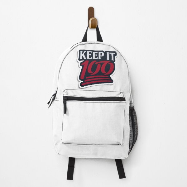 Item preview, Keep It 100 Motivational Streetwear Sticker | Bold 100% Authentic Mindset Design designed and sold by MAStrends.