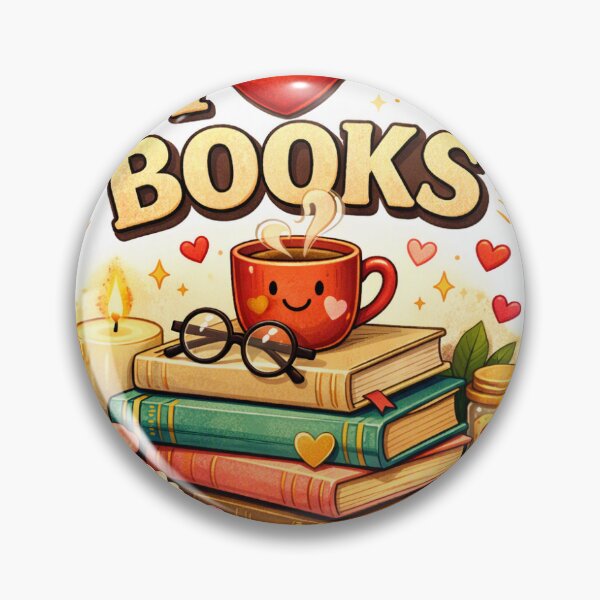 Item preview, I love books designed and sold by TheStarFlower.