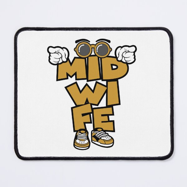 Item preview, MIDWIFE - WORK Words Character Bold Retro designed and sold by NFTWords.