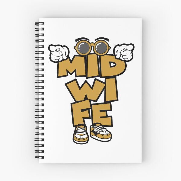 Item preview, MIDWIFE - WORK Words Character Bold Retro designed and sold by NFTWords.