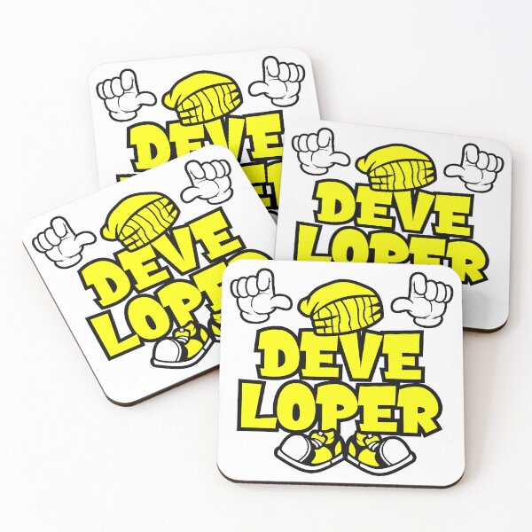 Item preview, DEVELOPER  - PROFESSIONS typography Character Bold Funny designed and sold by NFTWords.