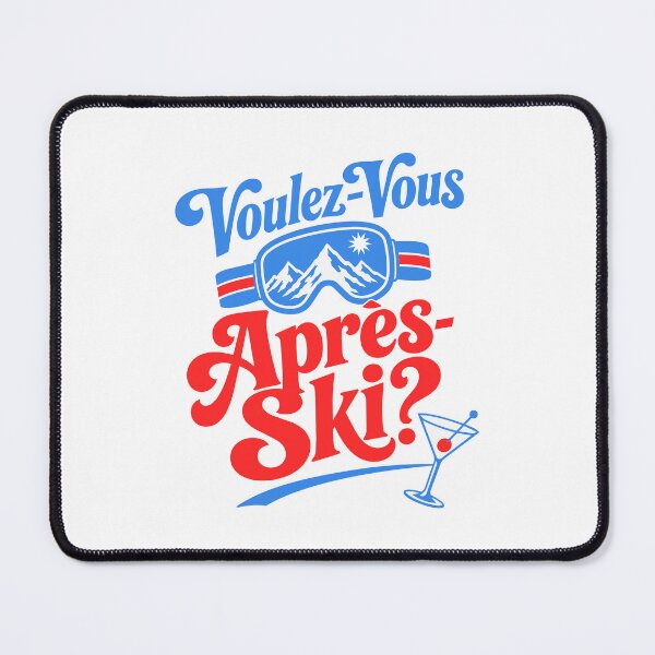 Item preview, Voulez-Vous Après-Ski Ski Party Drinker designed and sold by AntiqueImages.