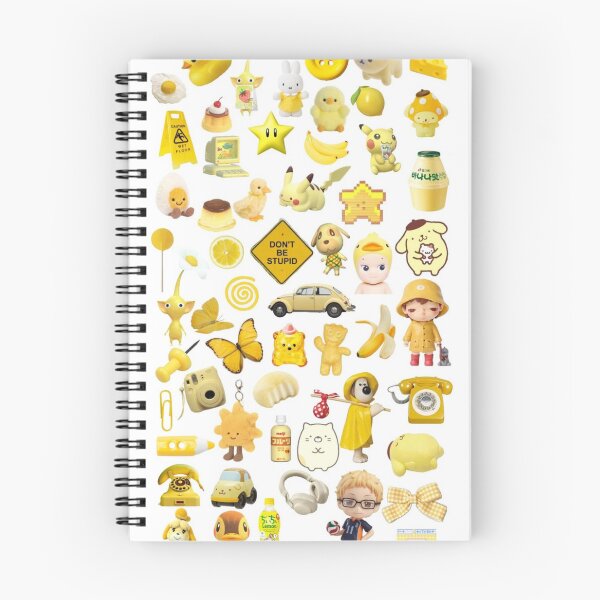 Item preview, yellow aesthetic designed and sold by CatsCritterDesigns .