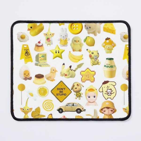 Item preview, yellow aesthetic designed and sold by CatsCritterDesigns .