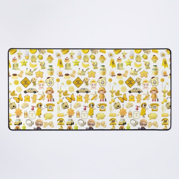 Item preview, yellow aesthetic designed and sold by CatsCritterDesigns .