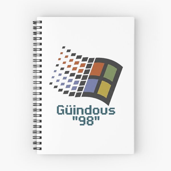 Item preview, Güindous 98 - Retro Meme designed and sold by Ctrl+Alt+Store.