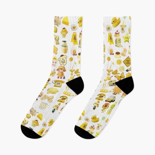 Item preview, yellow aesthetic designed and sold by CatsCritterDesigns .