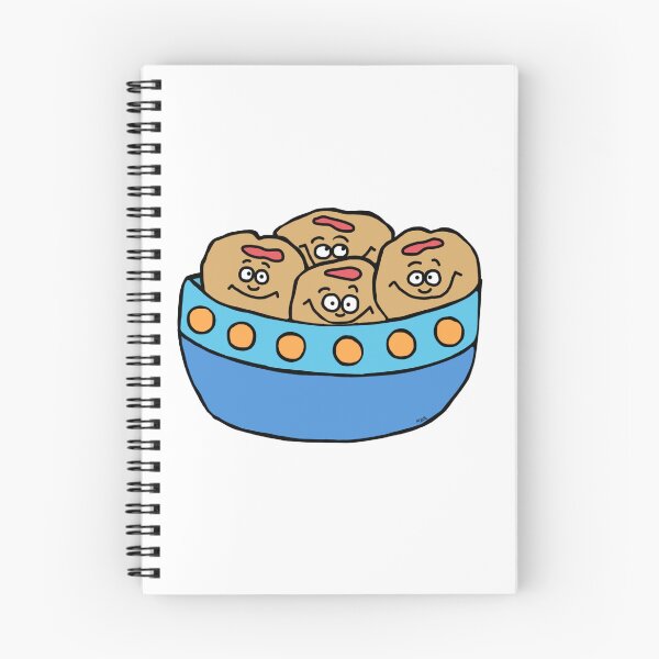 Item preview, Cute Sufganiyot Donuts Sticker | Funny Hanukkah Food Cartoon designed and sold by MyxaART.