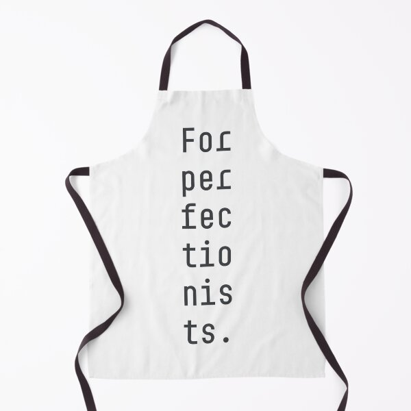 Item preview, For Perfectionists Broken Typography Layout Art designed and sold by drTerrens.