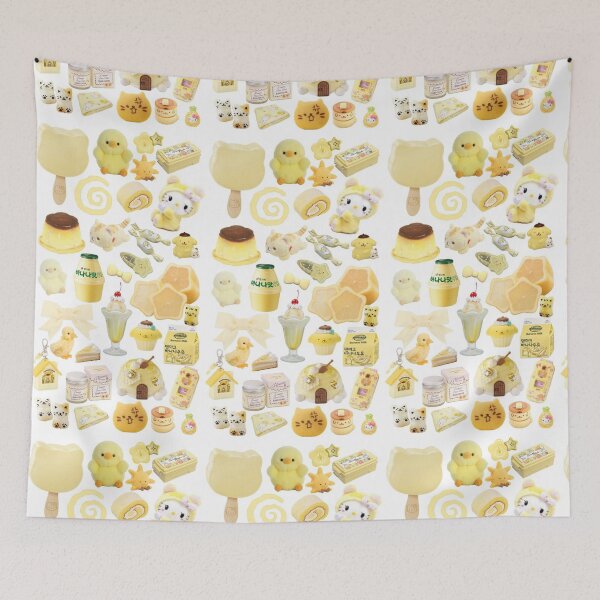 Item preview, yellow aesthetic designed and sold by CatsCritterDesigns .