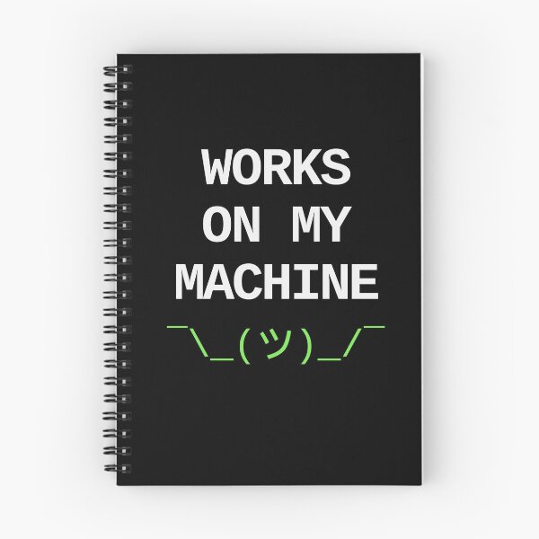 Item preview, Works On My Machine - Developer IT Design designed and sold by dude-sign.