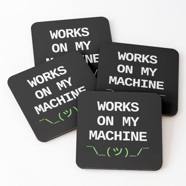 Item preview, Works On My Machine - Developer IT Design designed and sold by dude-sign.