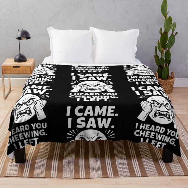 Item preview, I Came I Saw I Heard You Chewing I Left 4 designed and sold by Positive&FunnyThings.