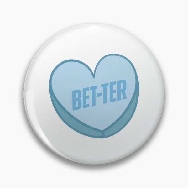 Item preview, Heated Rivalry Quote Bet-ter Love Heart designed and sold by baranskini.