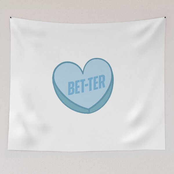 Item preview, Heated Rivalry Quote Bet-ter Love Heart designed and sold by baranskini.