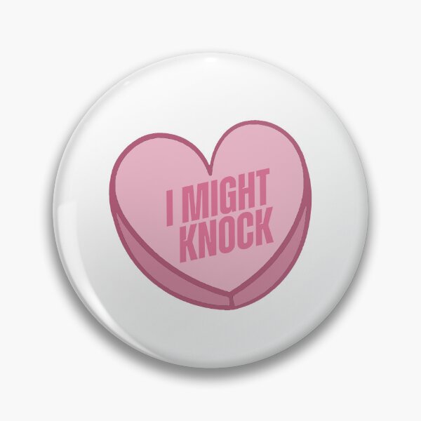 Item preview, Heated Rivalry Quote I might knock Love Heart designed and sold by baranskini.